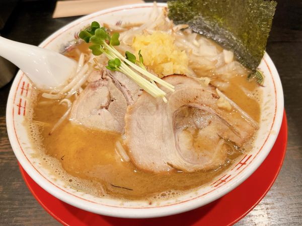 「【限定】味噌煮干」@江戸前煮干中華そば きみはん 五反田店の写真