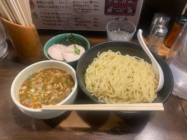 「つけめん（大）」@鶏の穴の写真