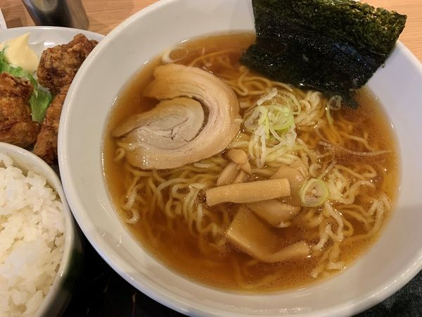 「醬油ラーメン」@食彩厨房 いちげん 東松戸店の写真