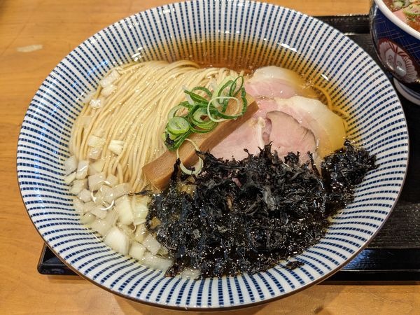 「牡蠣そば」@中華そば よしかわ 三井アウトレットパーク入間店の写真