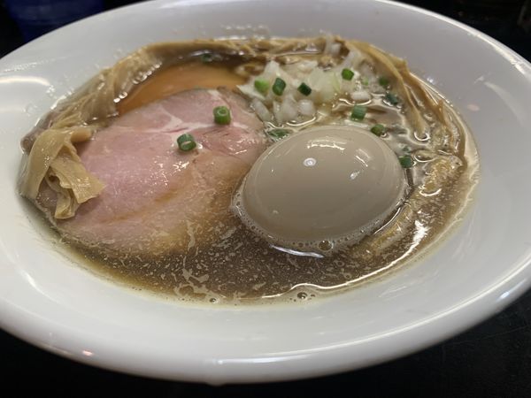 「味玉醤油　1100円」@麺処 晴の写真