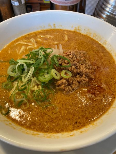 「味噌坦々麺」@タンタン麺 萬福食堂の写真