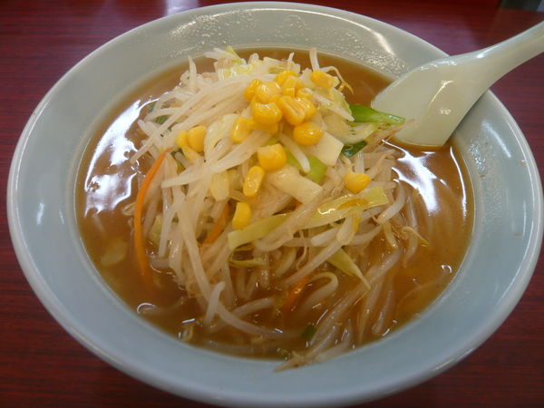 「魚介とんこつ醤油野菜ラーメン」@満北亭 新青海街道東大和店の写真