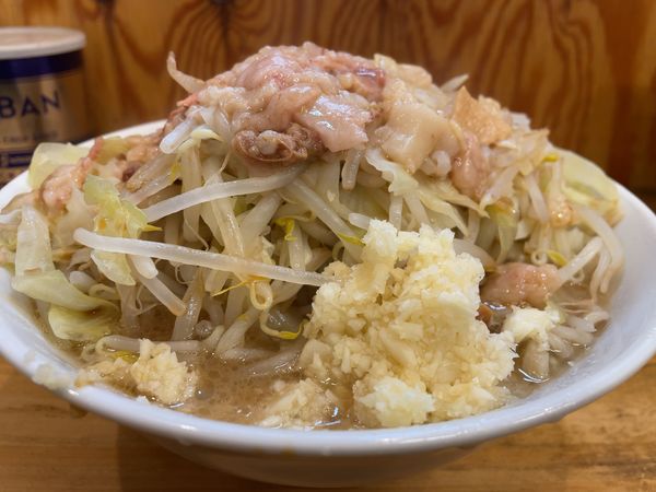 「小豚ラーメン」@ラーメン二郎 前橋千代田町店の写真