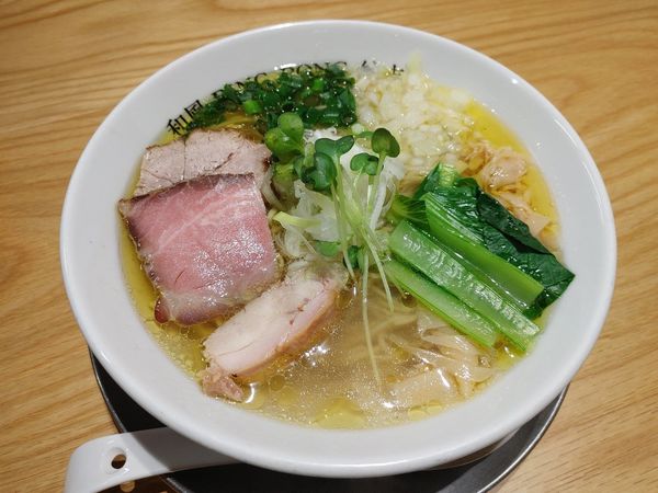 「塩そば910円」@和風ピンポン竹末の写真