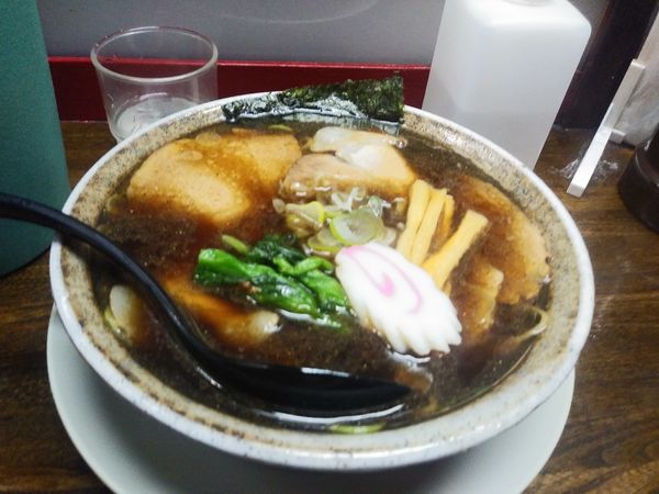 「煮干し中華　750円」@ますや本店 駅前店の写真