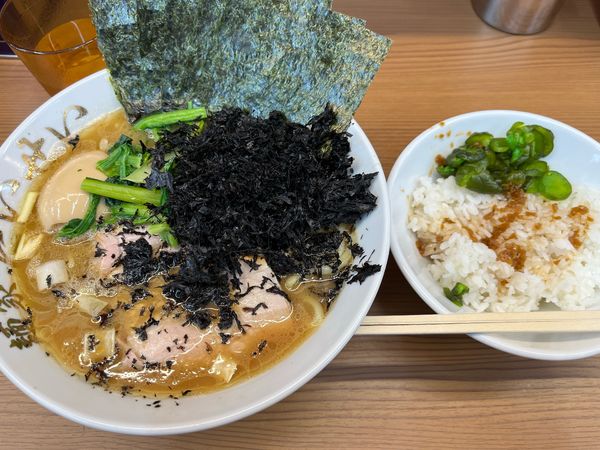 「特選＋バラ海苔」@麺家 たいせいの写真