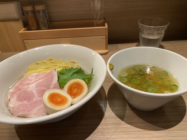 「昆布水つけ麺特製」@支那蕎麦 澤田の写真
