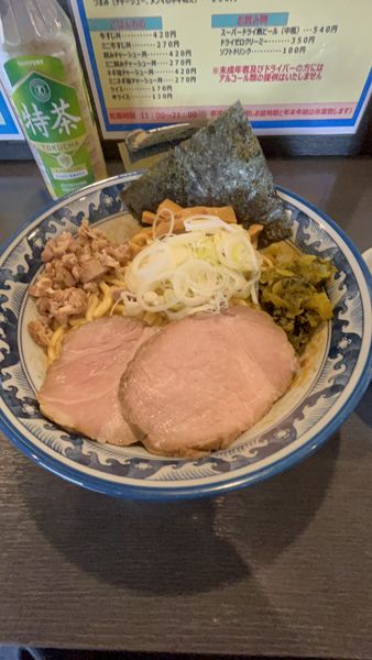 「坦々まぜそば」@油そば 兎に角 南守谷店の写真