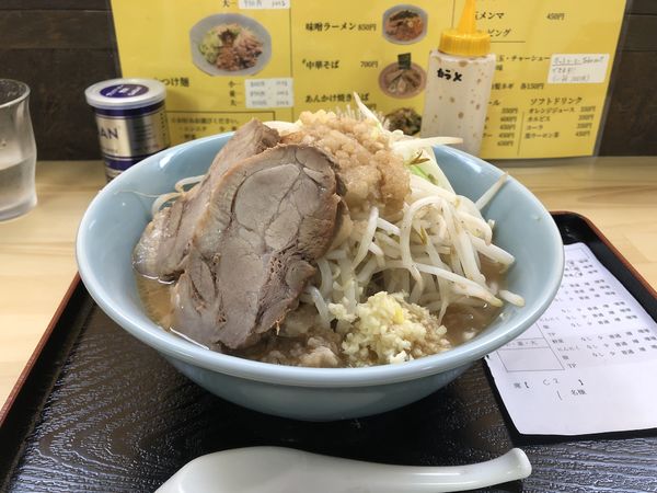 「あつ美二郎（並200g、野菜・にんにく・脂増）」@あつ美二号の写真