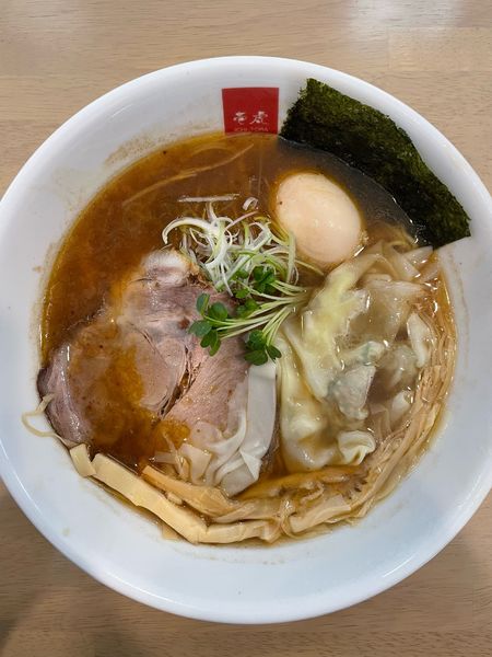 「ぶし醤油わんたん麺　味玉」@麺や 壱虎の写真