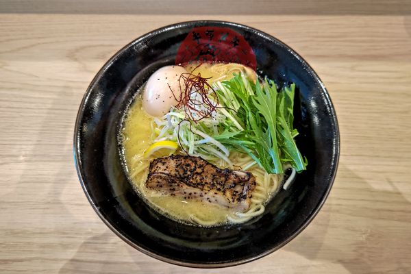 「鶏白湯ら～めん【塩】」@キラメキノトリ 宇治槙島店の写真