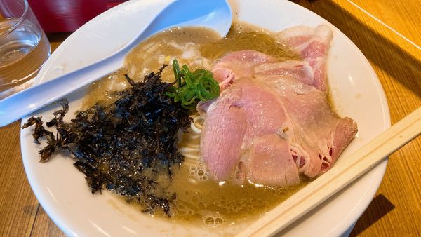 「追いサバ節そば」@荒町商店中華そば ふじやまの写真