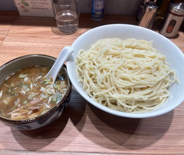 「つけめん大盛　辛味皿」@ら～めん つけ麺 幸加の写真