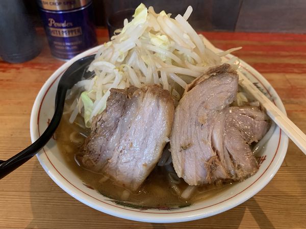 「小ラーメン　900円」@ラーメン二郎 会津若松駅前店の写真
