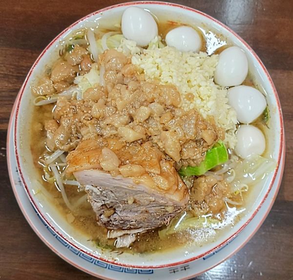 「ラーメン小 うずら」@らーめん漢道の写真