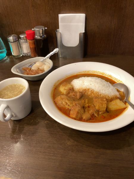 「インドカリー•ポーク　1150円」@トプカ 淡路町本店の写真