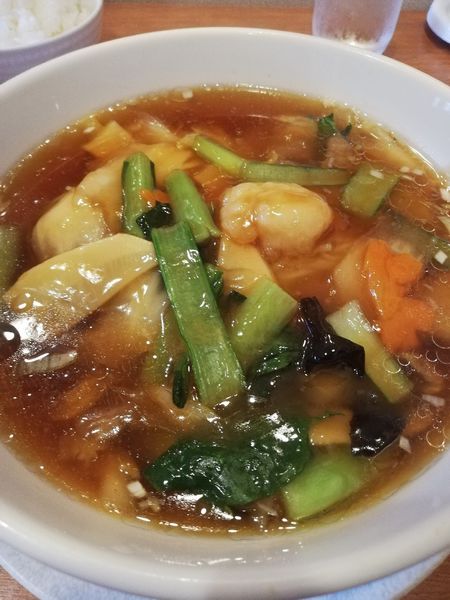 「五目スープそば」@中華キッチン ぐらの写真