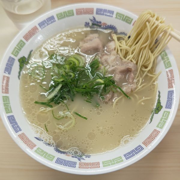 「博多ラーメン(290円)」@博多ラーメン はかたや 太宰府店の写真