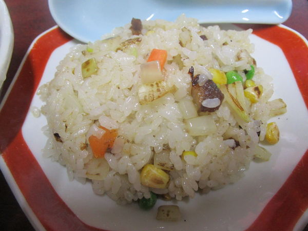 「半チャンラーメン 800円」@かずさの写真