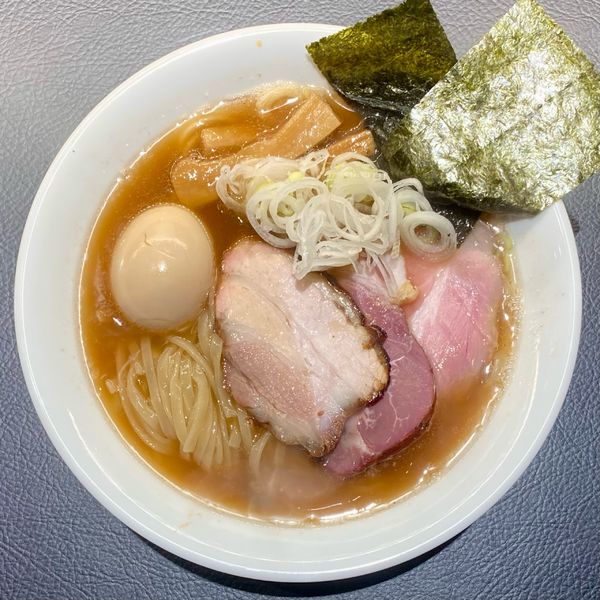 「特製あっさり中華そば ¥1150円（中盛＋50円）」@百合の咲く場所の写真