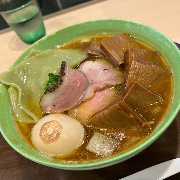 「特製手打中華蕎麦醤油　マシめんま」@手打麺祭 かめ囲の写真