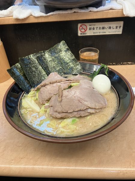 「チャーシュー麺大　キャベツ」@光家の写真