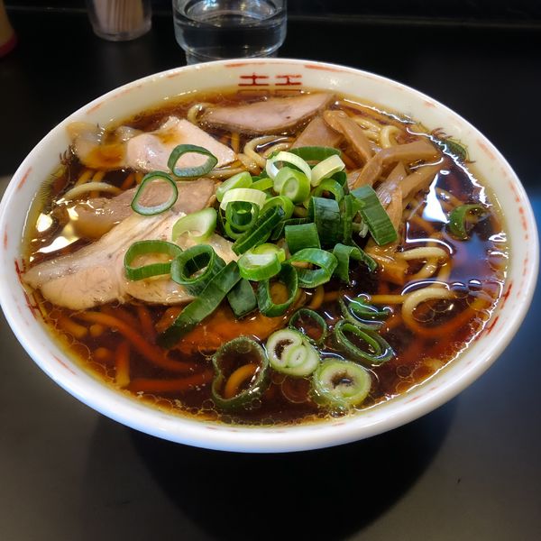 「中華そば(中)」@中華そば さるぱぱの写真