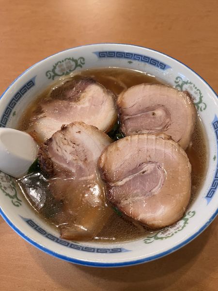 「手打ちチャーシュー麺」@峠のラーメンの写真