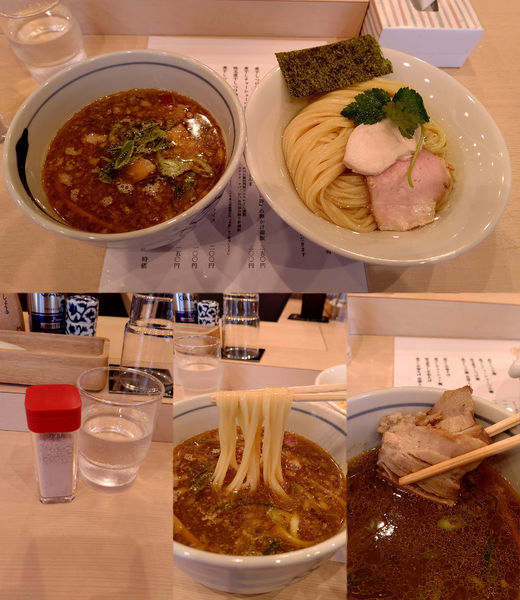 「限定『昆布水つけ麺 海老煮干しスープ (¥1500)』」@中華そば カゼノウタの写真