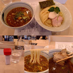 限定『昆布水つけ麺 海老煮干しスープ (¥1500)』