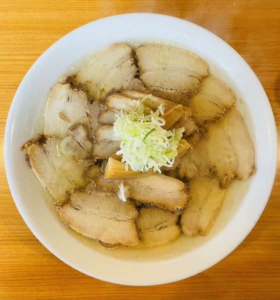 「会津山塩チャーシューメン」@うえんで食堂の写真