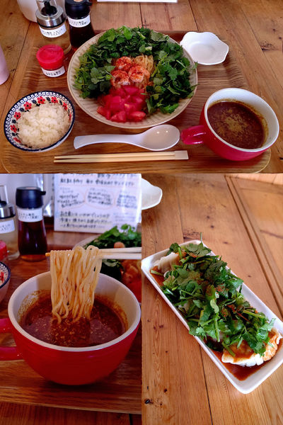 「限定『海老トムヤムつけ麺(¥1000)』」@あたりやの写真