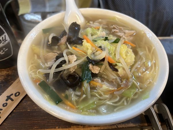 「賄いタンメン+他いろいろ(貸切コース内)」@レバニラ定食 kei楽の写真