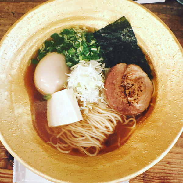 「あっさり海老醤油」@ラーメン酒場 晴江戸の写真