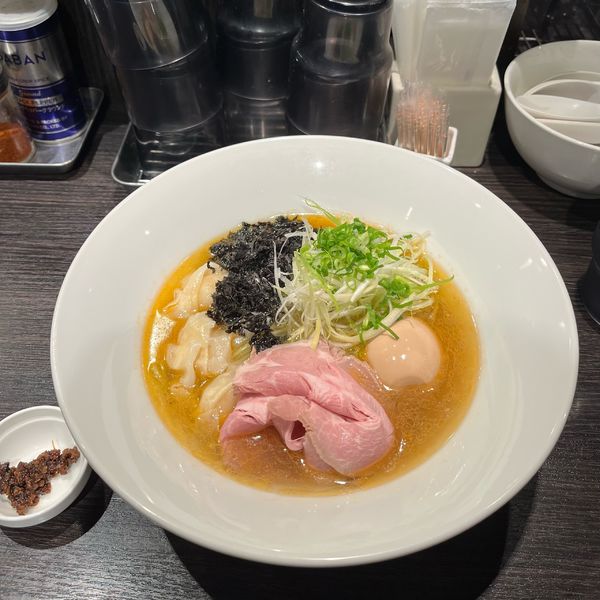 「淡麗海老そば」@中華そば 十目一八食堂の写真