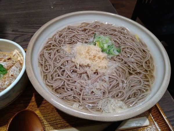 「かけそば」@おらが蕎麦 京都アバンティ店の写真