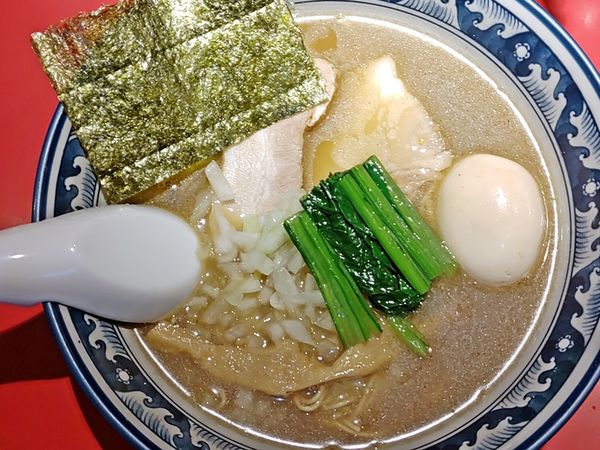 「煮干し醤油味玉」@らーめん・つけめん こてんぱんの写真