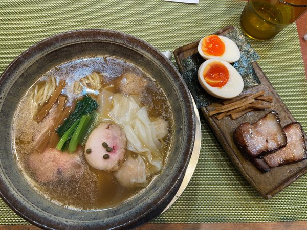 「特製塩らーめん1250円」@らーめん 梶原の写真