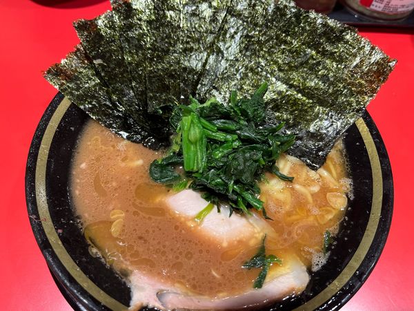 「ラーメン（小）＋のり」@環2家 蒲田店の写真