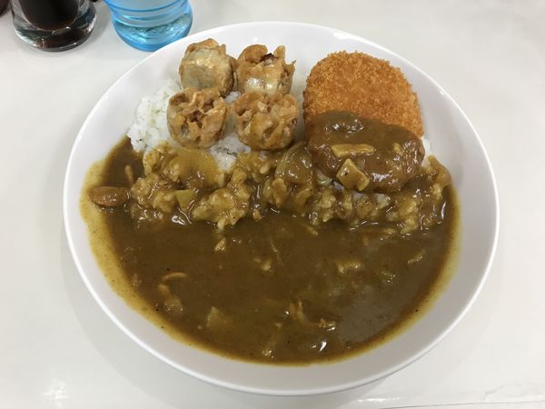 「本日の日替りランチカレー」@松家カレーの写真