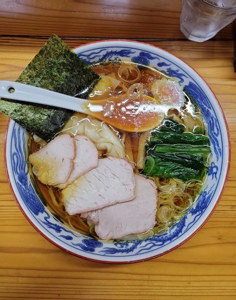 「ワンタン麺」@とら食堂の写真