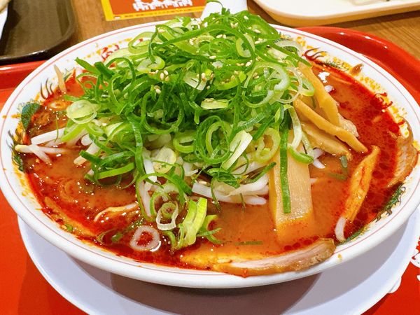 「辛みそもやしラーメン」@京都北白川ラーメン 魁力屋 イオンモール木更津店の写真