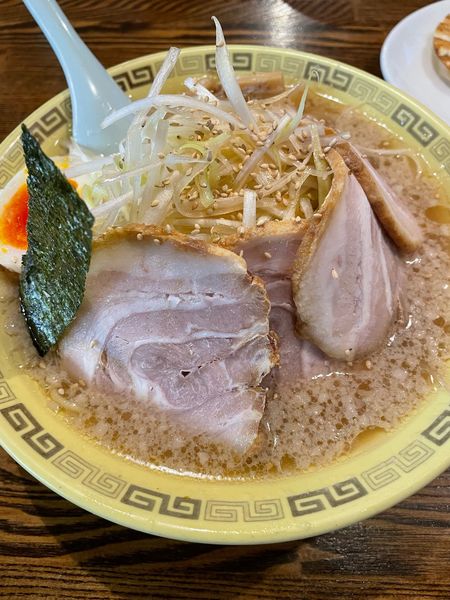 「ネギチャーシュー麺 細麺」@江川亭 小金井本店の写真