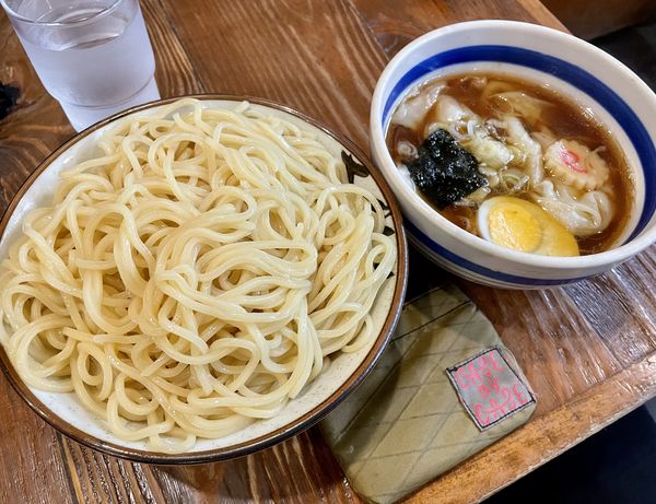 「もりそば＋ワンタン3個」@東池袋大勝軒 本店の写真