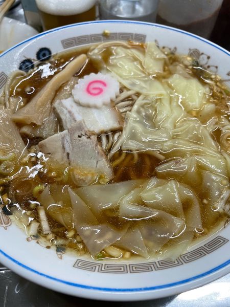 「ワンタンメン」@中華そば みたかの写真