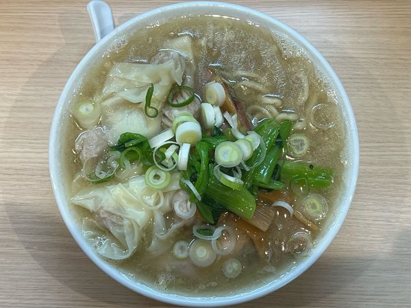 「ワンタンメン(塩)」@桜上水 船越の写真