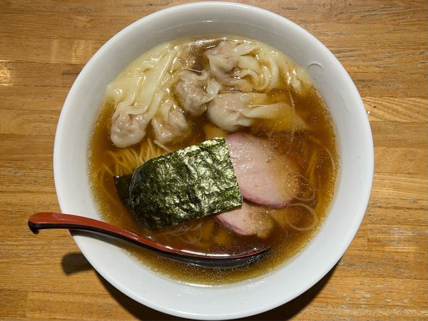 「わんたんそば」@支那そば なかじまの写真