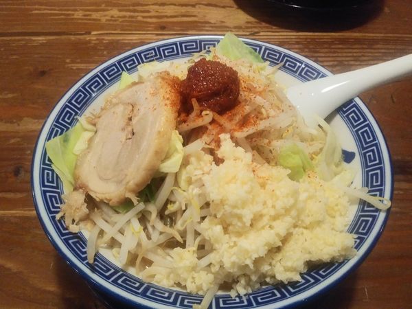 「辛味噌三郎　1056円」@麺家 くさび 郡山富田店の写真