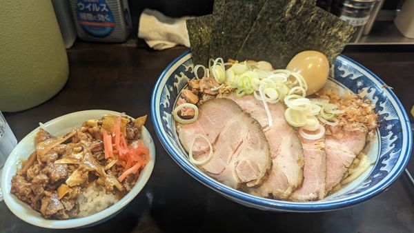 「油そば」@兎に角 松戸店の写真